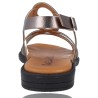 Flat Leather Sandals for Women by Patricia Miller 5627J