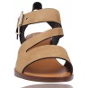 Casual Sandals with Heel for Women by Plumers 3520
