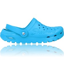Calzados Vesga Zuecos Deportivos Foamies para Mujer de Skechers 111371 Arch Fit Footsteps - Pure Joy color azul foto 1