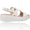 Sandals with Leather Platform for Women by Wonders Penta B-7922