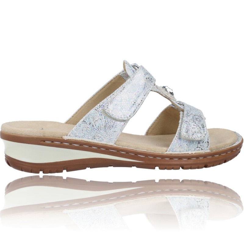 Zueco Sandalias con Cuña para Mujer de Ara Shoes 12-27270 Hawaii