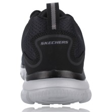 Calzados Vesga Deportivas Casual para Hombre de Skechers Track Ripkent 232399 color negro y gris foto 7