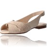 Flat Leather Sandals for Women by Patricia Miller 5542