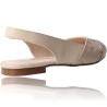 Flat Leather Sandals for Women by Patricia Miller 5542
