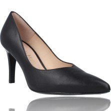 Calzados Vesga Zapatos de Vestir Salón con Tacón de Piel para Mujer de Patricia Miller Nerja 5530 color negro foto 2