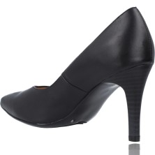Calzados Vesga Zapatos de Vestir Salón con Tacón de Piel para Mujer de Patricia Miller Nerja 5530 color negro foto 6