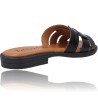 Clogs Flat Leather Sandals for Women by Patricia Miller Denia 5625