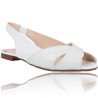 Flat Leather Sandals for Women by Patricia Miller 5542