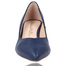Calzados Vesga Zapatos Salón de Vestir con Tacón para Mujer de Patricia Miller 5533 color marino foto 3