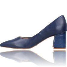 Calzados Vesga Zapatos Salón de Vestir con Tacón para Mujer de Patricia Miller 5533 color marino foto 5