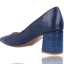 Calzados Vesga Zapatos Salón de Vestir con Tacón para Mujer de Patricia Miller 5533 color marino foto 6