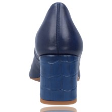 Calzados Vesga Zapatos Salón de Vestir con Tacón para Mujer de Patricia Miller 5533 color marino foto 7