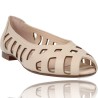 Flat Leather Ballerina Shoes for Women by Patricia Miller 5540