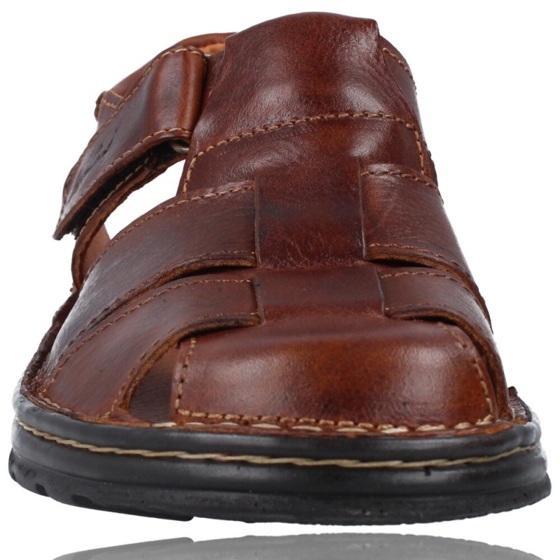Sandalias Cangrejeras Piel Hombre De Suave
