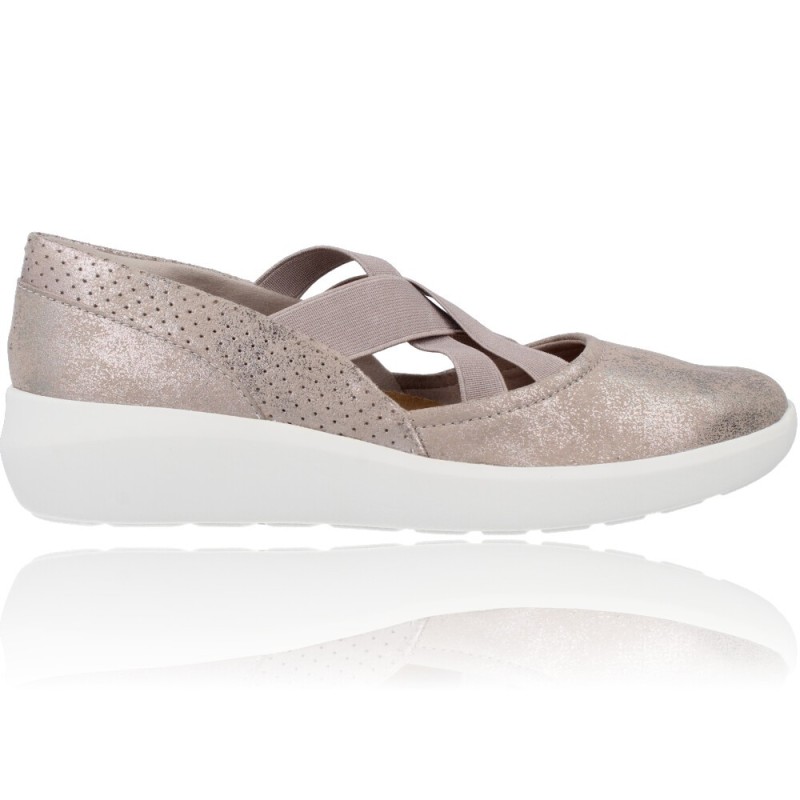 africano experimental traductor Zapatos Bailarinas Merceditas Casual Mujer de Clarks Kayleigh Cove