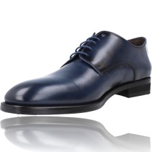 Calzados Vesga Zapatos de Vestir con Cordón Blucher Oxford para Hombre de Luis Gonzalo 7937H color azul foto 4
