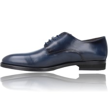 Calzados Vesga Zapatos de Vestir con Cordón Blucher Oxford para Hombre de Luis Gonzalo 7937H color azul foto 5