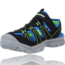 Calzados Vesga Sandalias Cangrejeras Casual Niños de Skechers 406520L Relix - Valder foto 4