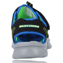 Calzados Vesga Sandalias Cangrejeras Casual Niños de Skechers 406520L Relix - Valder foto 7