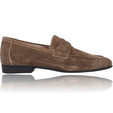 Leather Moccasins Shoes for Men by Luis Gonzalo 7979H