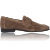 Leather Moccasins Shoes for Men by Luis Gonzalo 7979H