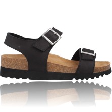 Calzados Vesga Sandalias Anatómicas con Cuña para Mujer de Scholl Filippa Sandal F28049 color negro foto 1