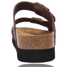 Calzados Vesga Sandalias Anatómicas con Cuña para Mujer de Scholl Moldava Wedge AD F23008 color marrón foto 7