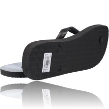 Calzados Vesga Sandalias Chanclas Flip-Flop Hombre Havaianas Hype 4127920 - color negro y blanco foto 4
