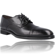 Calzados Vesga Zapatos de Vestir con Cordón Blucher Oxford para Hombre de Luis Gonzalo 7939H color negro foto 2