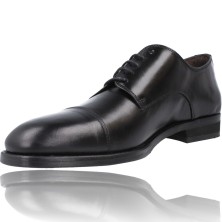 Calzados Vesga Zapatos de Vestir con Cordón Blucher Oxford para Hombre de Luis Gonzalo 7939H color negro foto 4