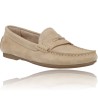 Leather Moccasin Shoes for Women by Martinelli Leyre 1413-3408SYM