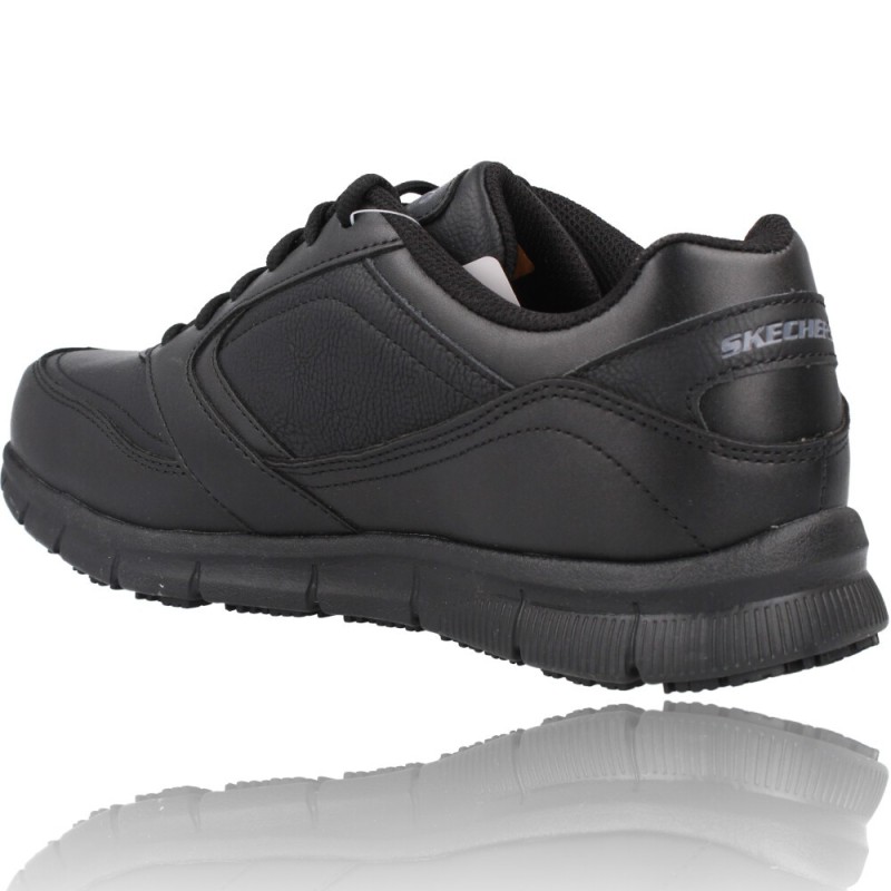 Amarillento Toro Leia Zapatillas Trabajo para Hombres de Skechers Nampa 77156EC