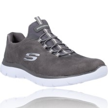 Calzados Vesga Zapatillas Deportivas para Mujer de Skechers Summits 88888301 gris foto 2