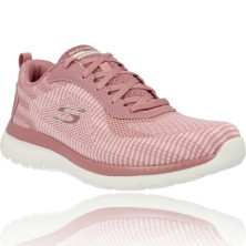 Calzados Vesga Zapatillas Deportivas Casual Sneakers Mujer de Skechers Bountiful 149220 rosa foto 2