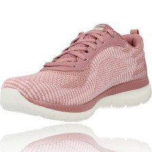 Calzados Vesga Zapatillas Deportivas Casual Sneakers Mujer de Skechers Bountiful 149220 rosa foto 4