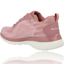 Calzados Vesga Zapatillas Deportivas Casual Sneakers Mujer de Skechers Bountiful 149220 rosa foto 6