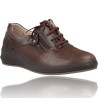 Zapatos Casual de Piel con Cordones para Mujeres de Suave 3414