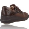 Casual Leather Shoes with Laces for Women by Suave 3414