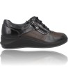 Casual Leather Shoes with Laces for Women by Suave 3414