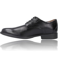 Calzados Vesga Zapatos Hombre Vestir Cordones de Clarks Whiddon Plain negro foto 5