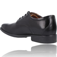 Calzados Vesga Zapatos Hombre Vestir Cordones de Clarks Whiddon Plain negro foto 6