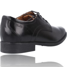 Calzados Vesga Zapatos Hombre Vestir Cordones de Clarks Whiddon Plain negro foto 8