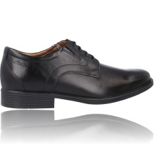 Calzados Vesga Zapatos Hombre Vestir Cordones de Clarks Whiddon Plain negro foto 9