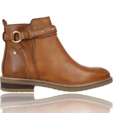 Women's Leather Ankle Boots...