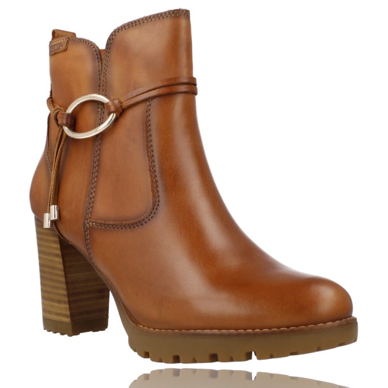 Botines pikolinos mujer 2025 marron