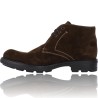 Casual Leather Ankle Boots with Laces for Men by Luis Gonzalo 7946H