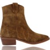 Women&#39;s Ankle Boots Cowboy Camper os de Alpe Woman Shoes 2548-11