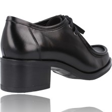 Calzados Vesga Zapatos Mujer Wallabee de Luis Gonzalo 5122M negro foto 8