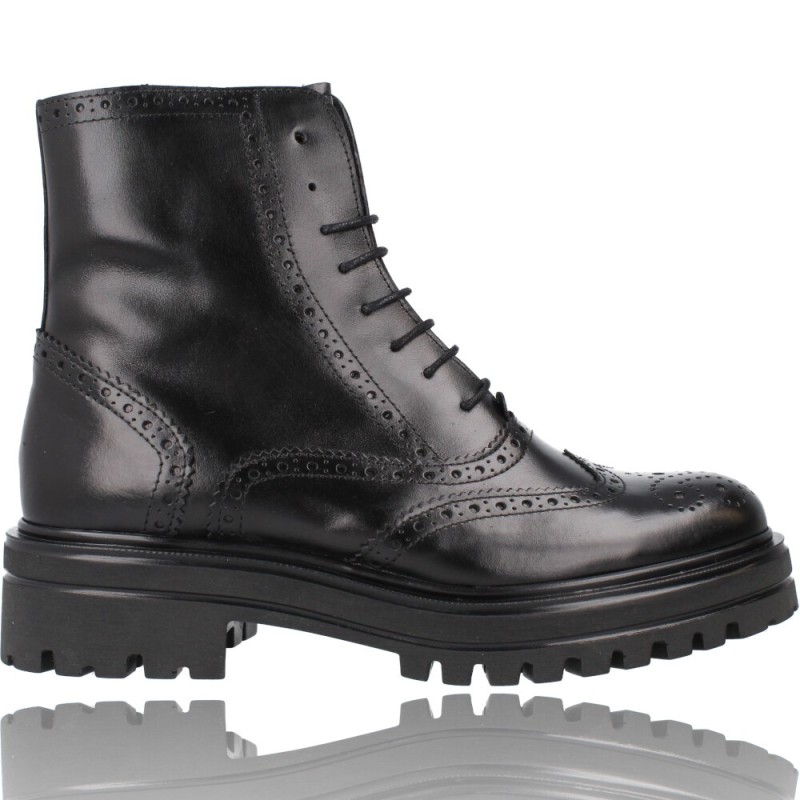Bottines Oxford à Lacets pour Femme par Luis Gonzalo 5112M