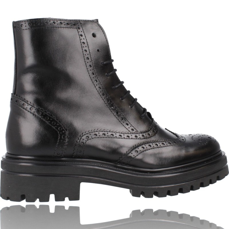 Bottines Oxford à Lacets pour Femme par Luis Gonzalo 5112M